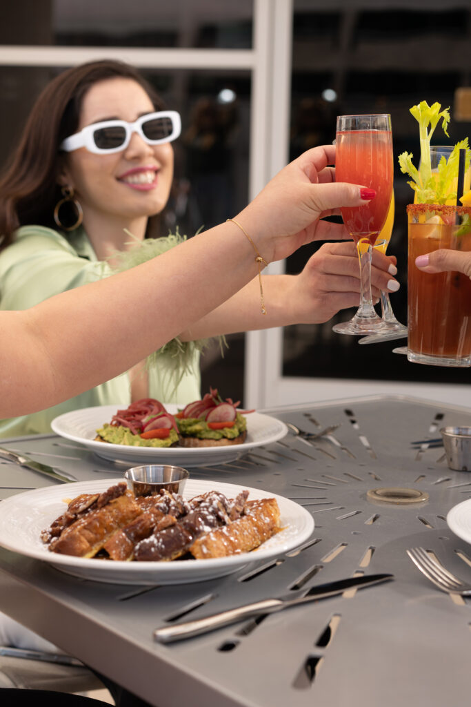 Cheers at Brunch