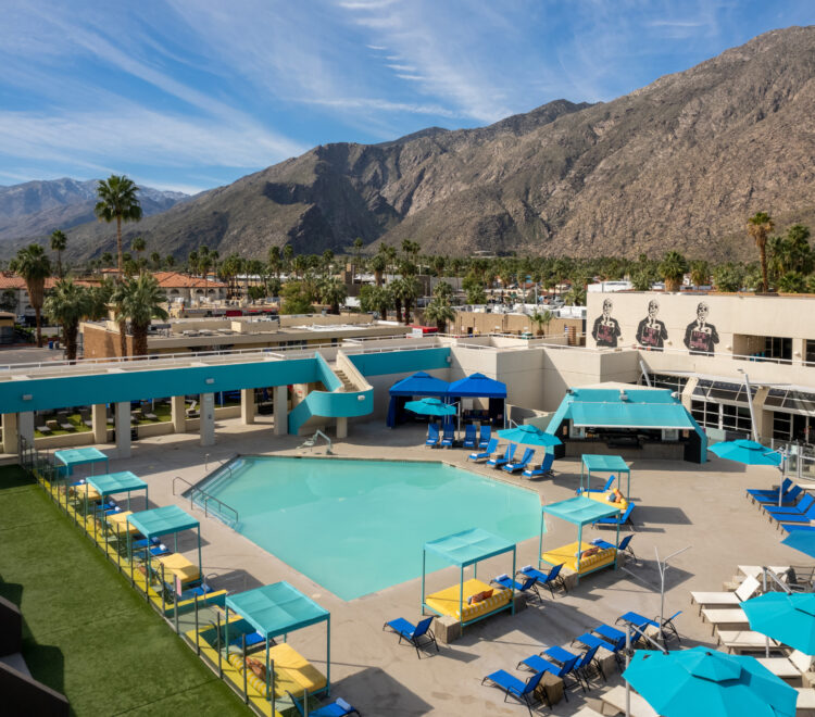 hotel ZOSO Pool Aerial